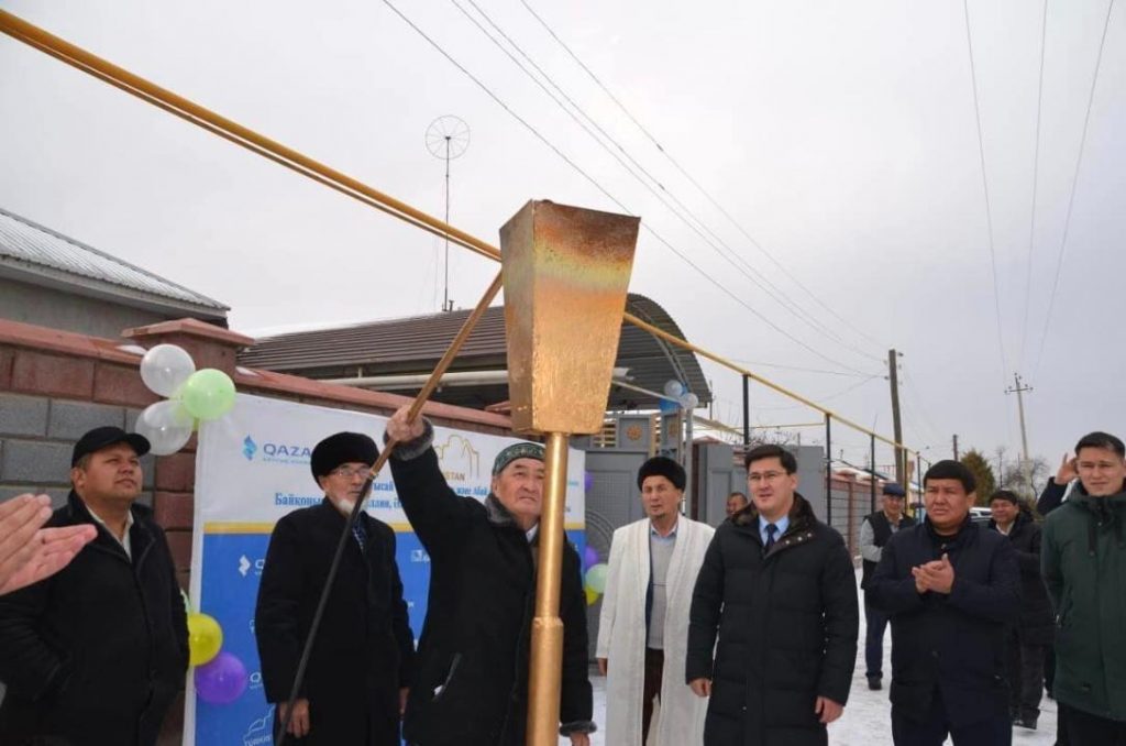 Газификация в Туркестане: 4 населенных пункта Жетысайского района получили природный газ