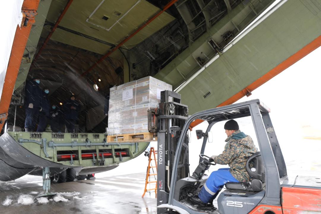 Казахстан отправил 38 тонн гуманитарной помощи в Палестину