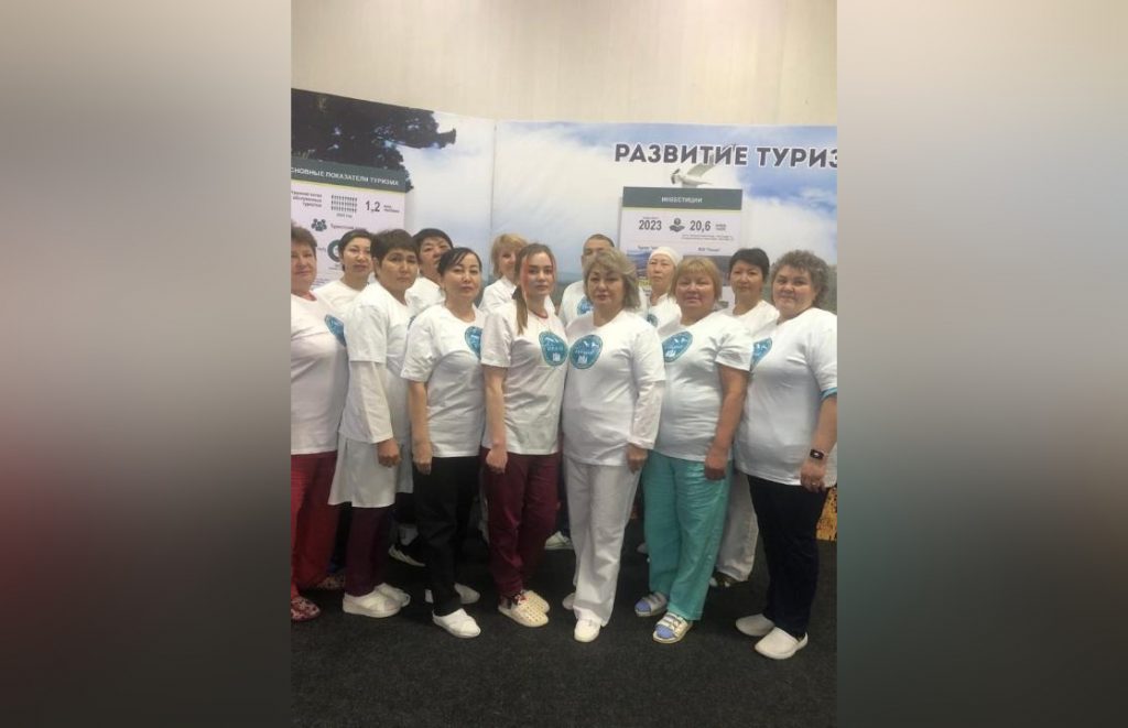 Максимальное содействие в улучшении здоровья  населения: В НИИ курортологии МЗ РК прошел  флешмоб