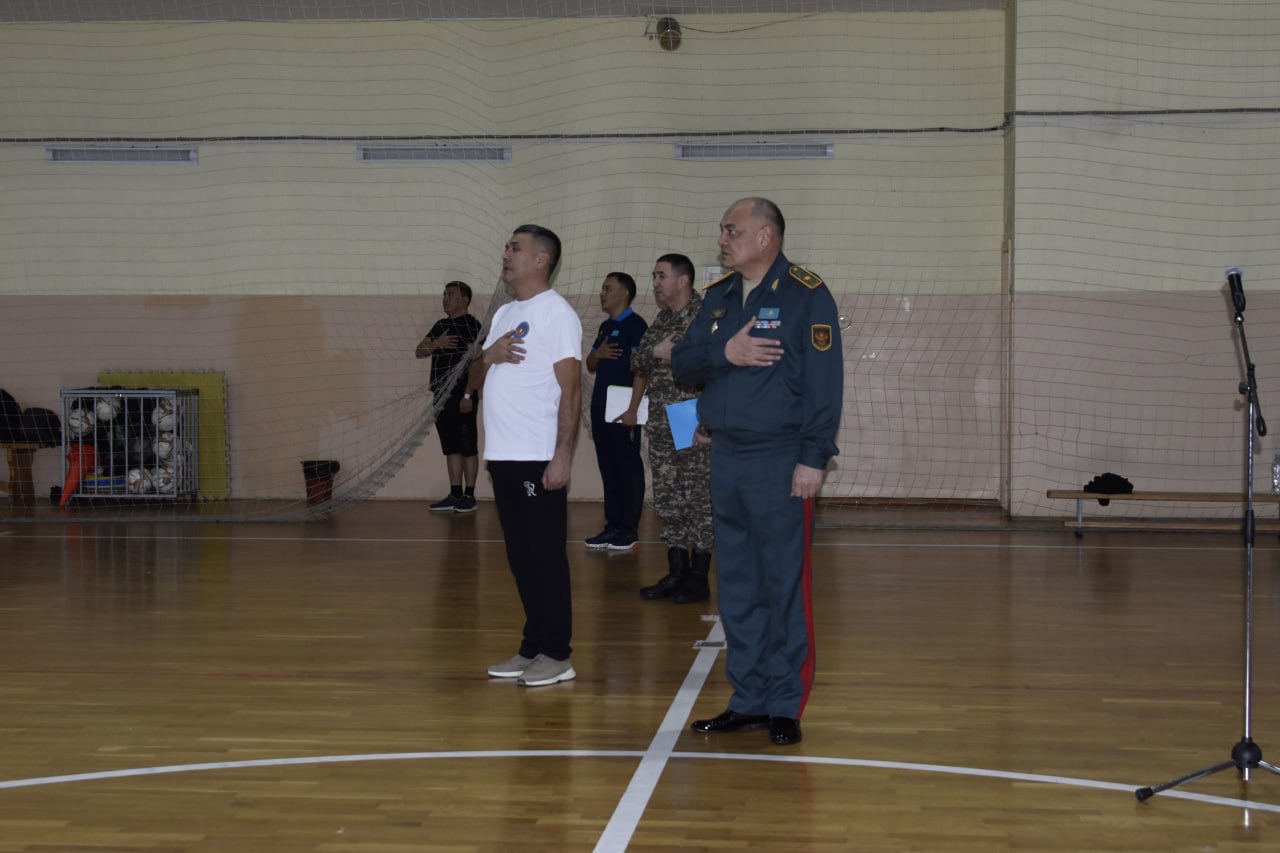 Память о герое: турнир по волейболу прошёл среди подразделений Вооруженных Сил РК
