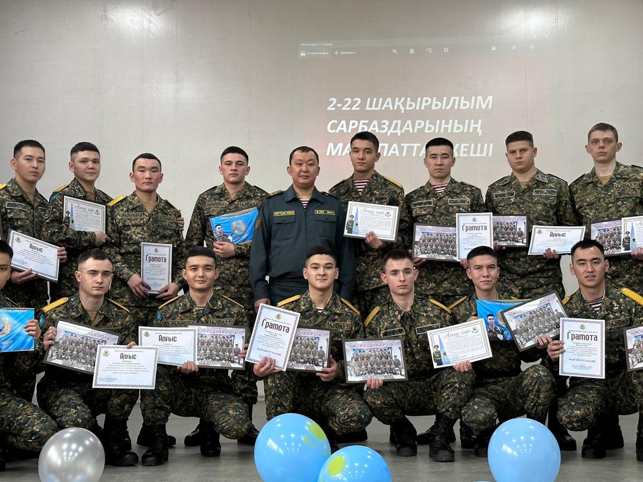 Первая ступень взрослой жизни: В Астане чествовали увольняемых в запас гвардейцев