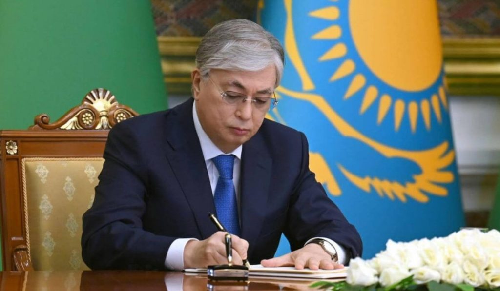 Президент Казахстана  подписал поправки по вопросам нацбезопасности