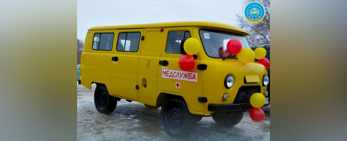 Скорая помощь в подарок: меценат поддержал медицину в Жетысу