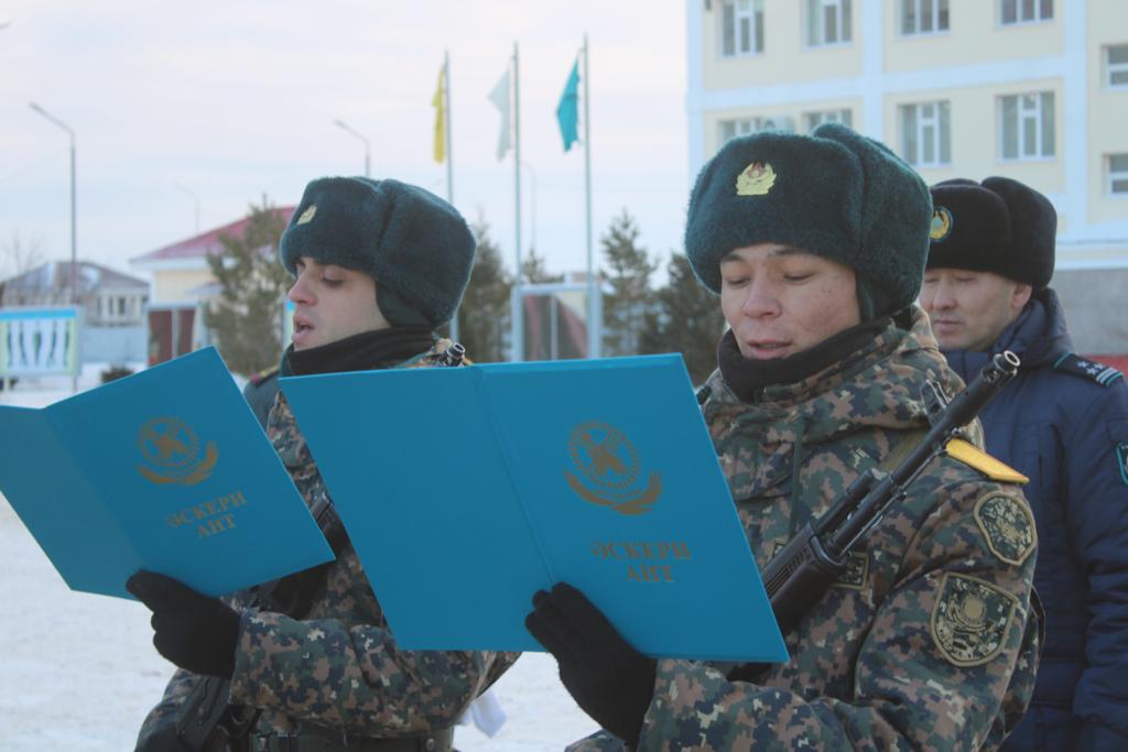Более 700 солдат Нацгвардии РК приняли военную присягу в столице