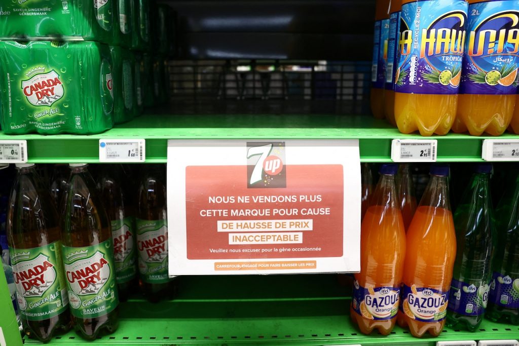 Carrefour отзывает продукцию PepsiCo из-за повышения цен
