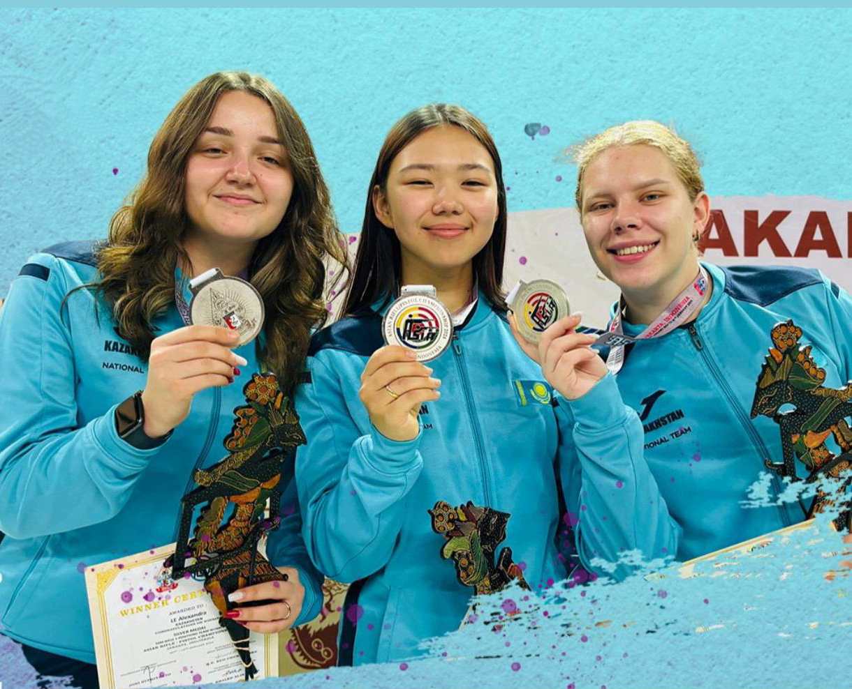 Пулевая стрельба: казахстанские спортсменки выиграли серебро на чемпионате Азии