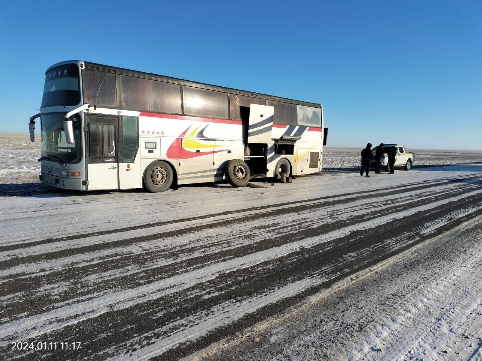 Технические неисправности: в Актюбинской области эвакуировали 30 пассажиров