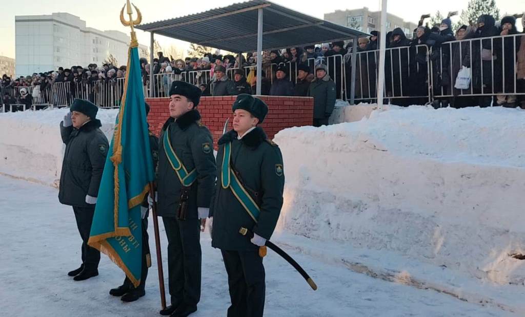 В воинской части Национальной гвардии в Кокшетау  пополнение