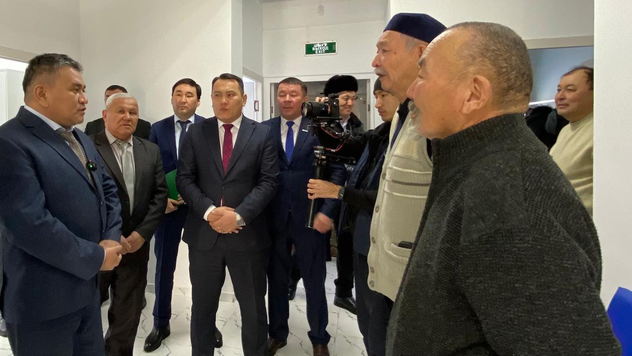 В СЕЛЕ САРЫСУ ОБЛАСТИ ҰЛЫТАУ ОТКРЫЛИ НОВЫЙ ФАП