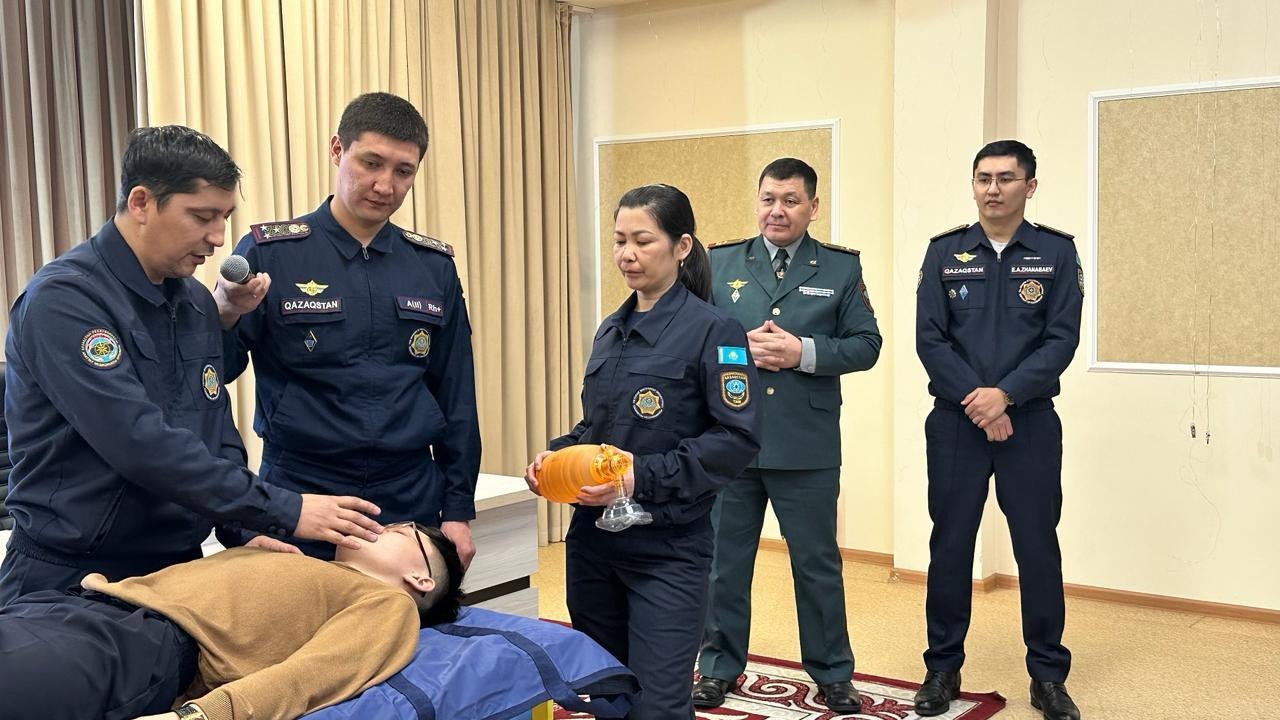 Культура безопасности: в области Ұлытау прошла встреча с министрами по ЧС