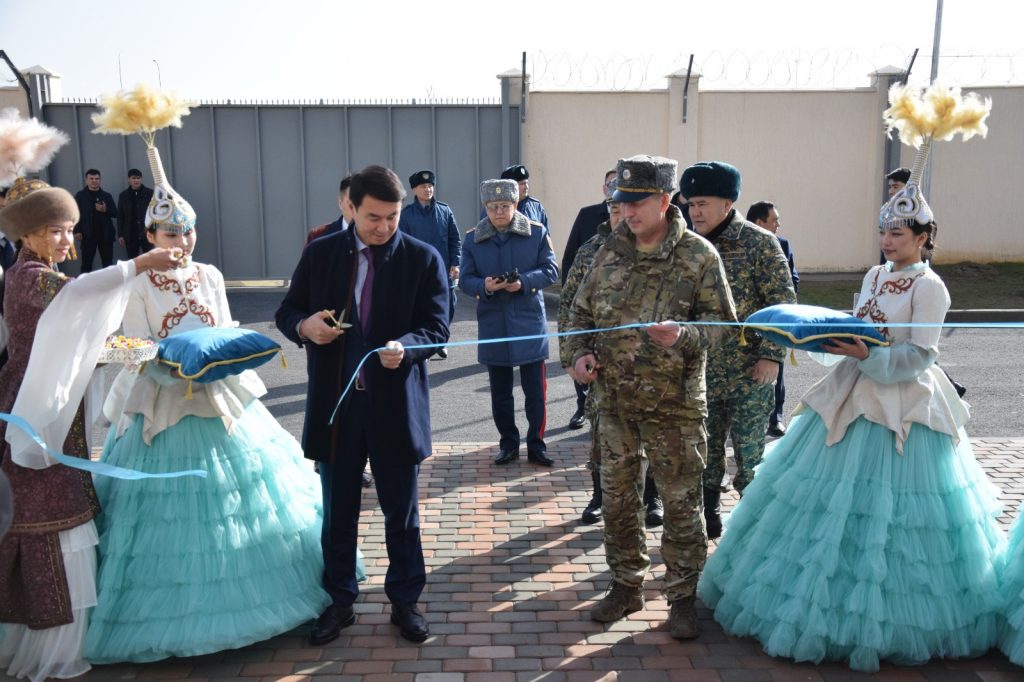 В Туркестане открылся военный комплекс Национальной гвардии