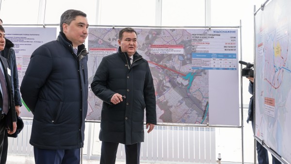 Инфраструктура должна развиваться с опережением: Олжас Бектенов проверил работу систем жизнеобеспечения Астаны