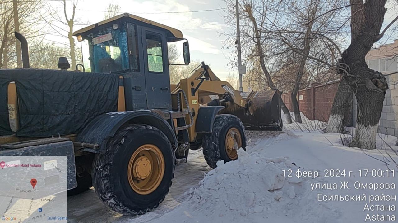 Почти 37 тысяч кубометров снега вывезли за день из столицы