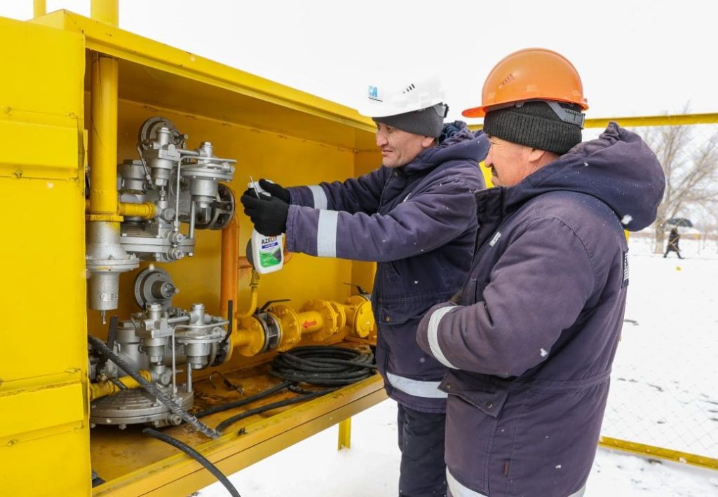 Достойный уровень жизни: ещё одно село газифицировано в Таласском районе