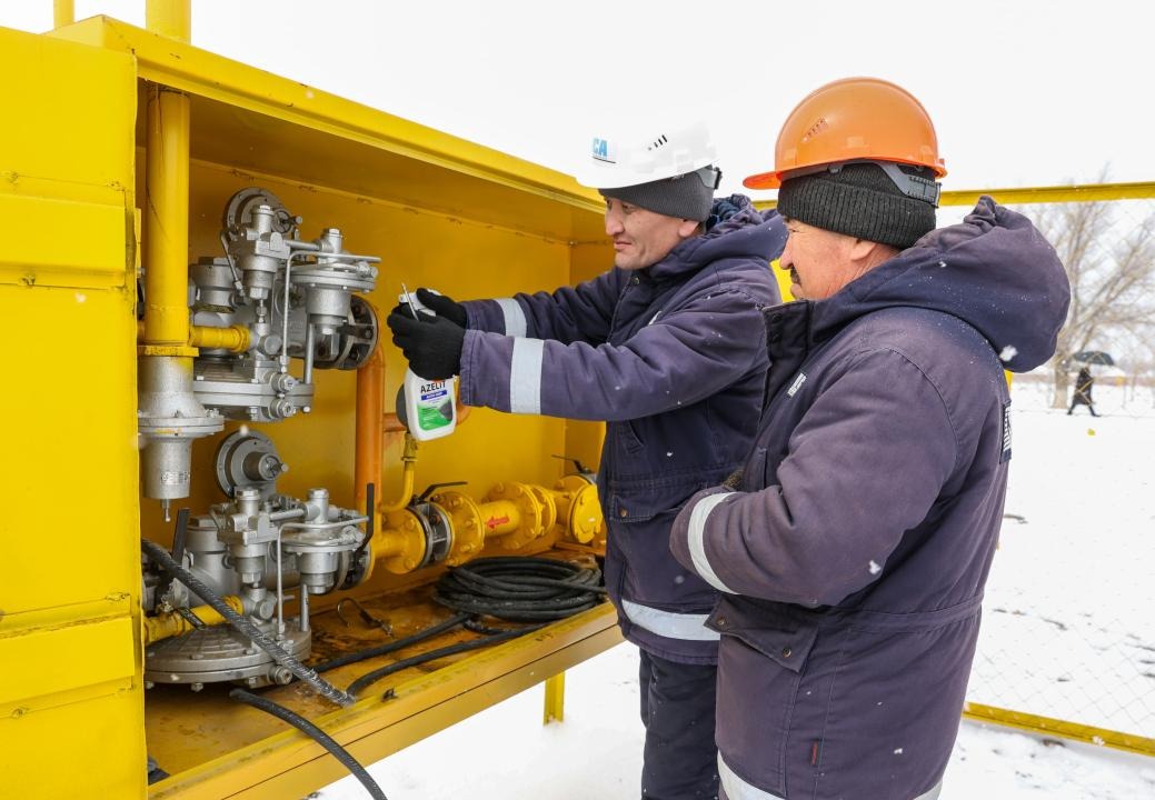 Достойный уровень жизни: ещё одно село газифицировано в Таласском районе