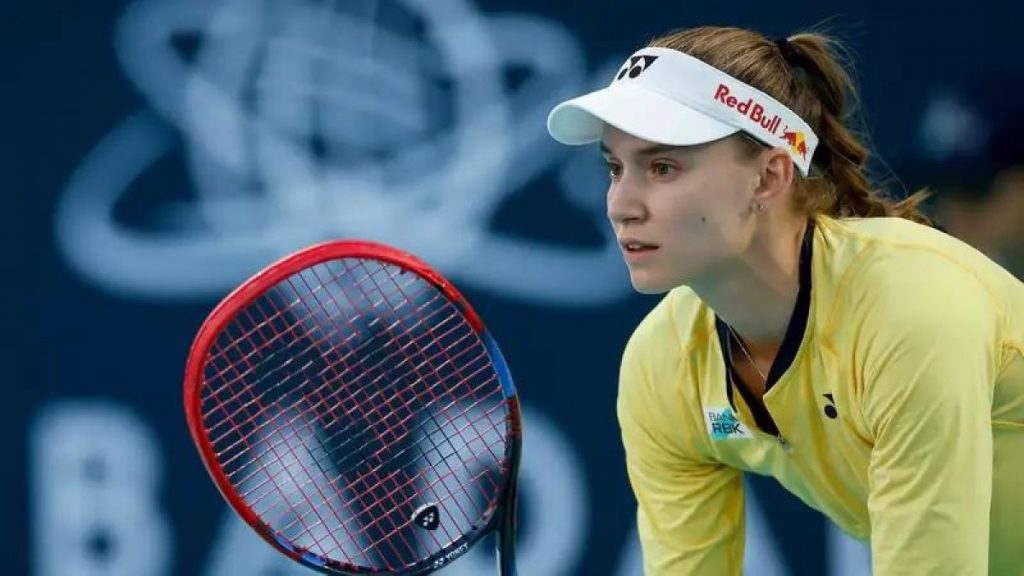 Елена Рыбакина — в финале турнира в Абу-Даби