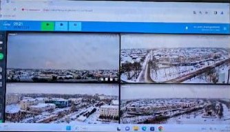 С помощью камер видеонаблюдения  Сергек  можно определить риски связанные с пожарами