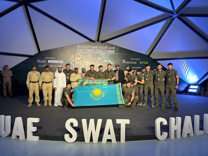 Казахстанская команда СГО РК показала блестящий результат на UAE SWAT Challenge 2024