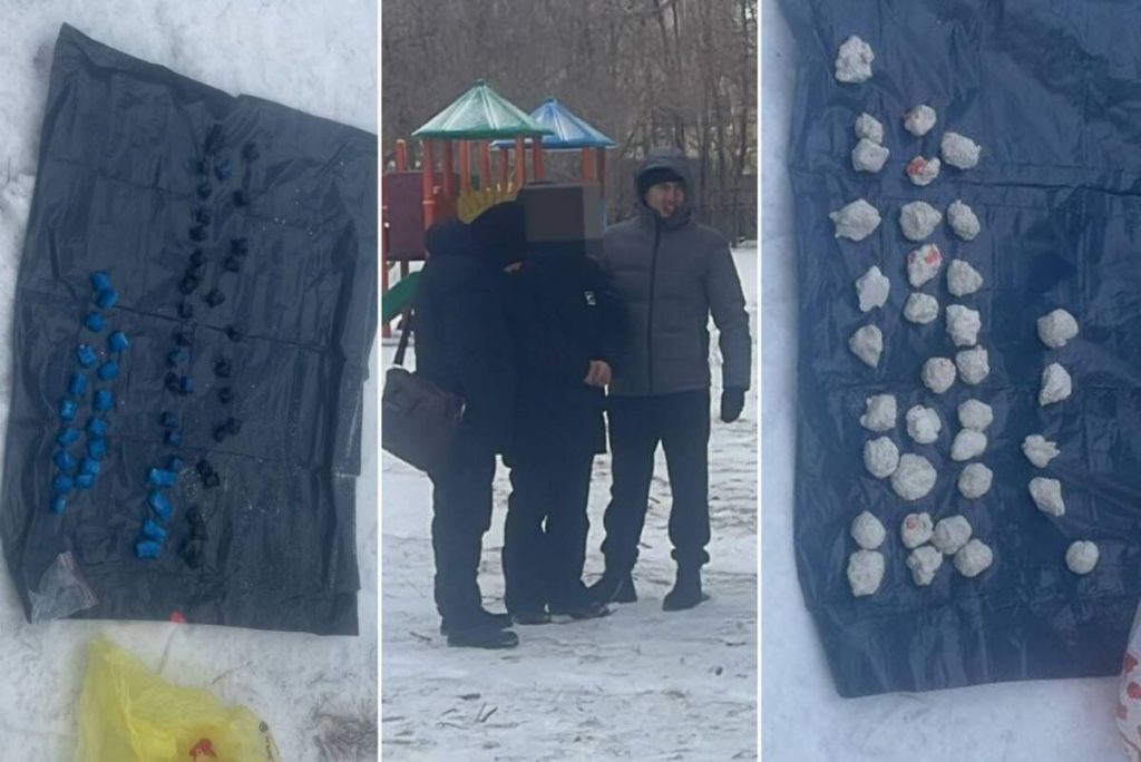 Наркодиллера-гастролера с крупной партией “синтетики” задержали в Караганде