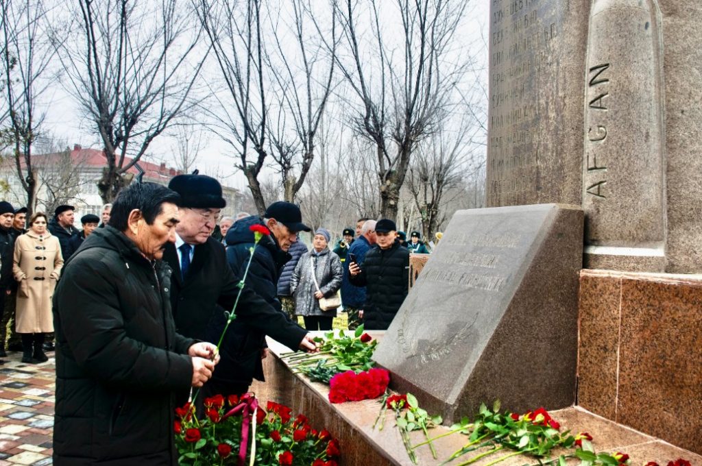 Память воинов-афганцев почтили в Конаеве
