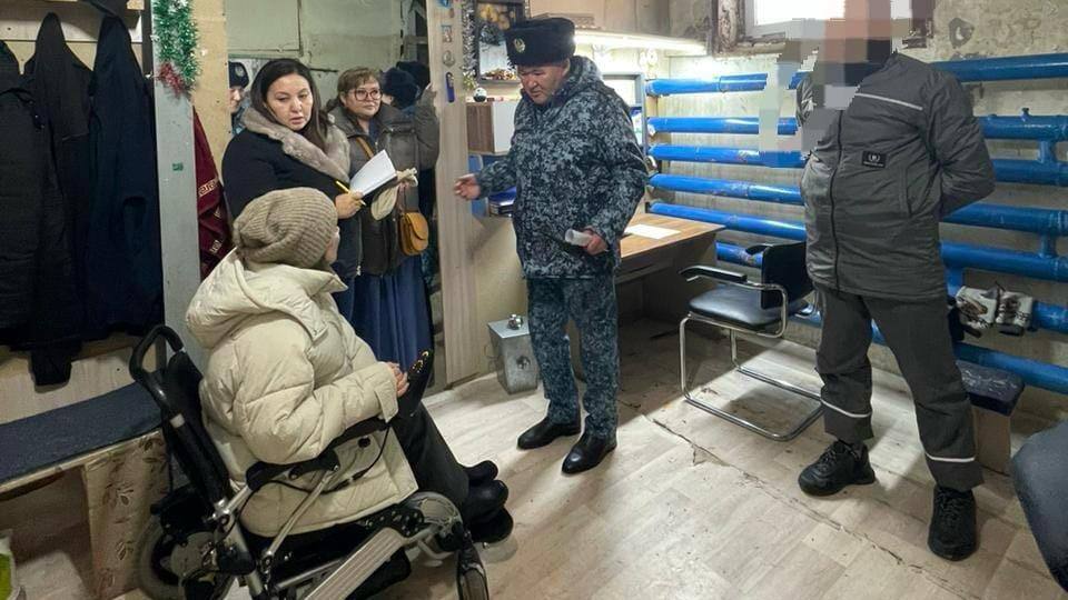 Представитель уполномоченного по правам человека посетила колонию Астаны