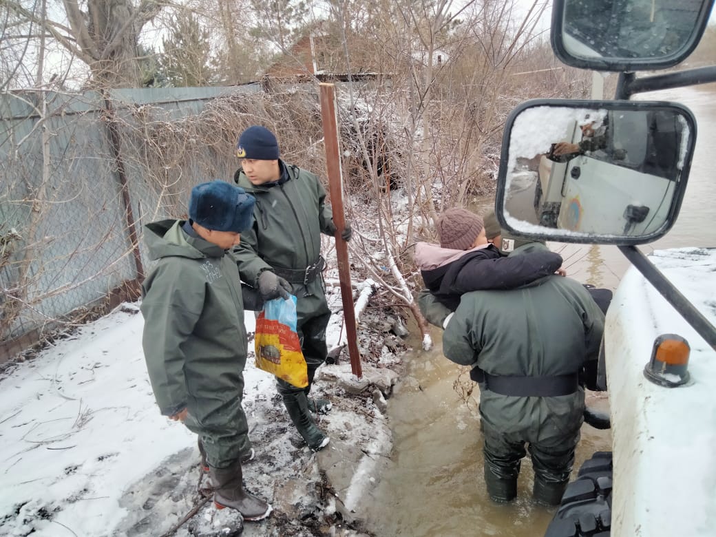 Паводковая ситуация в Актюбинской области