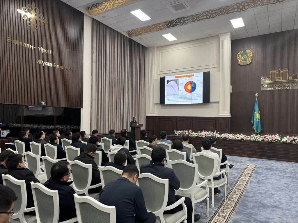 В Прокуратуре Туркестанской области проведена сейсмотренировка