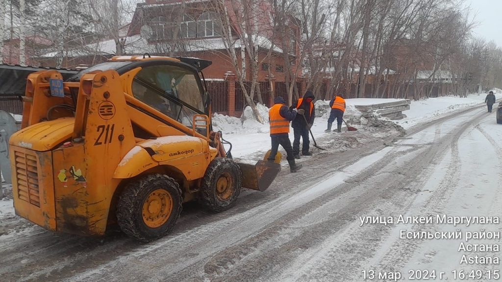 Более 27 тысяч кубометров снега вывезли из столицы