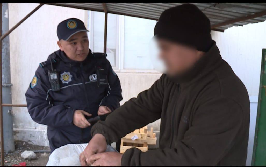 Более 100 кг табака изъяли в Туркестанской области