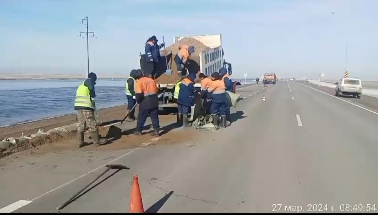 Противопаводковые работы в стране продолжаются