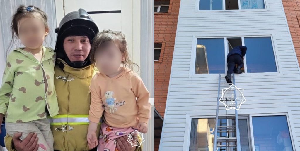 Двое детей благополучно спасены в Косшы