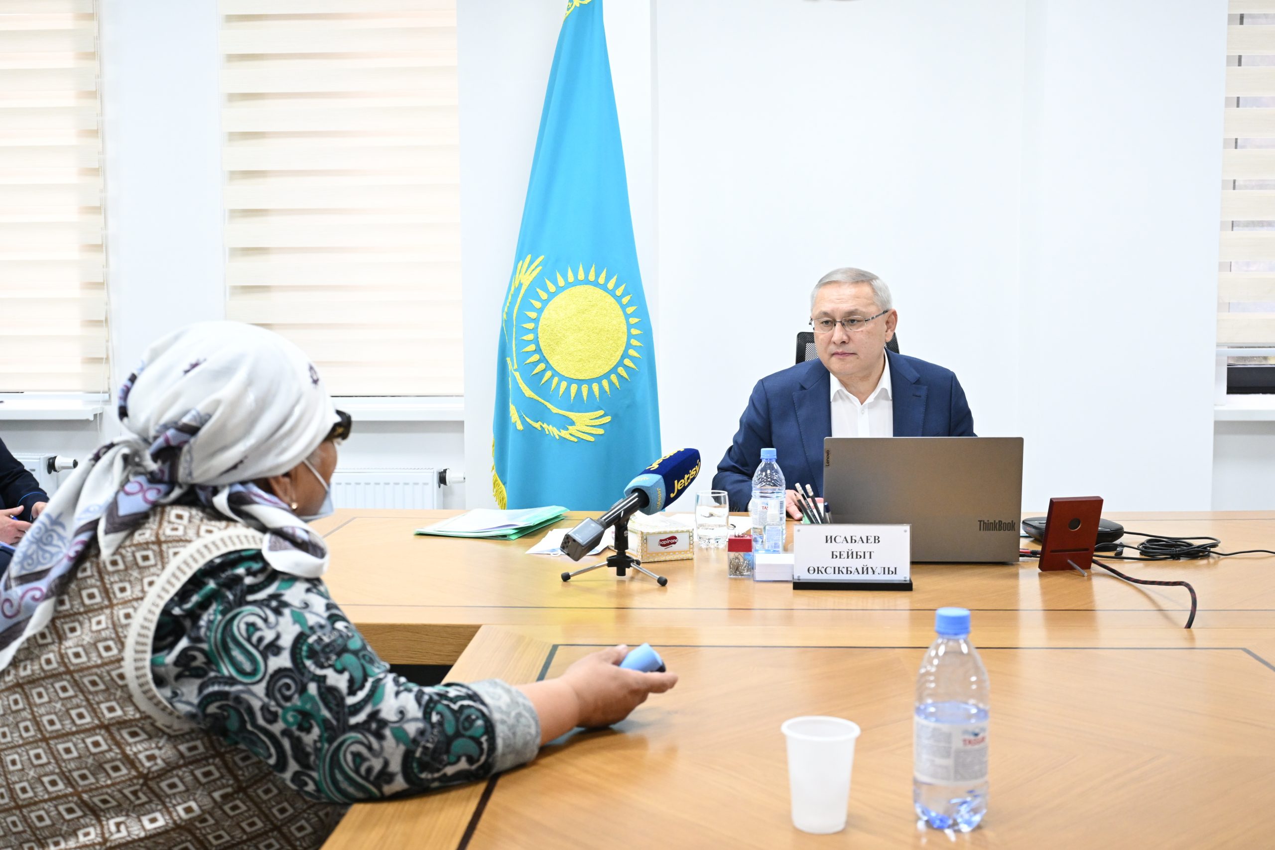 Бейбит Исабаев провел очередной прием граждан