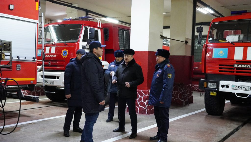 Министр по чрезвычайным ситуациям посетил область Абай с рабочим визитом
