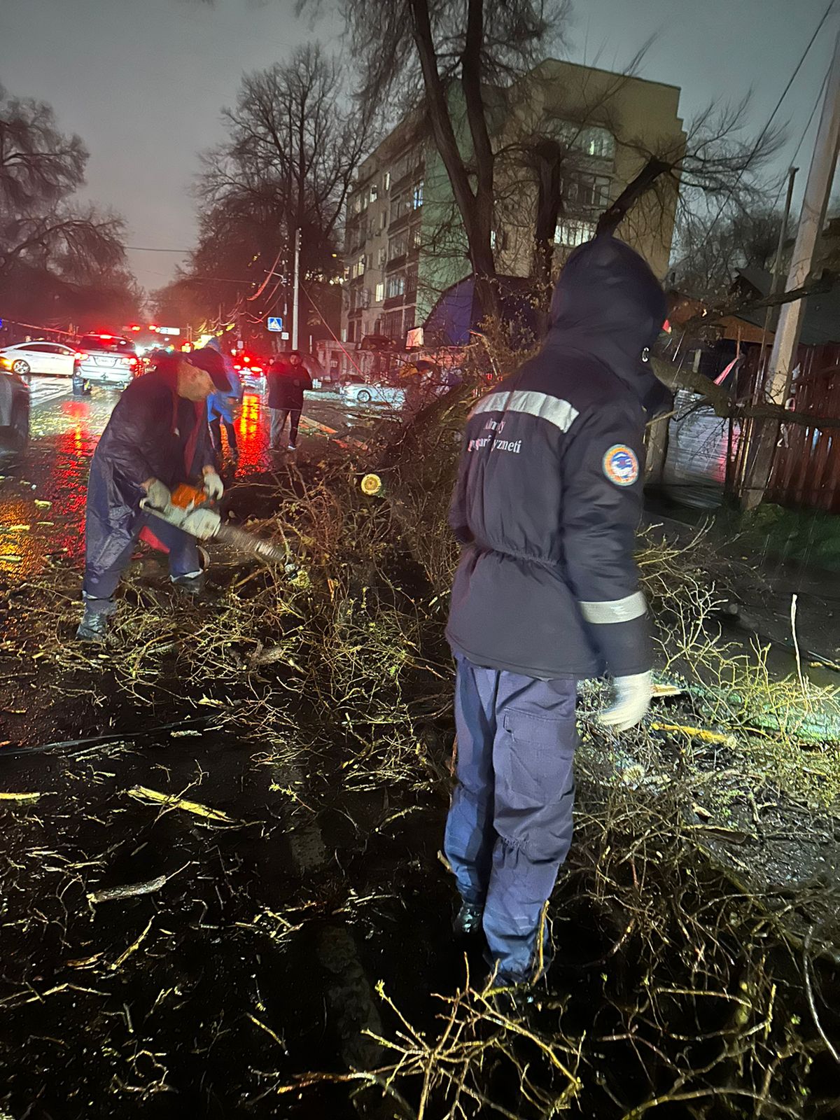 Последствия непогоды в Алматы устранены