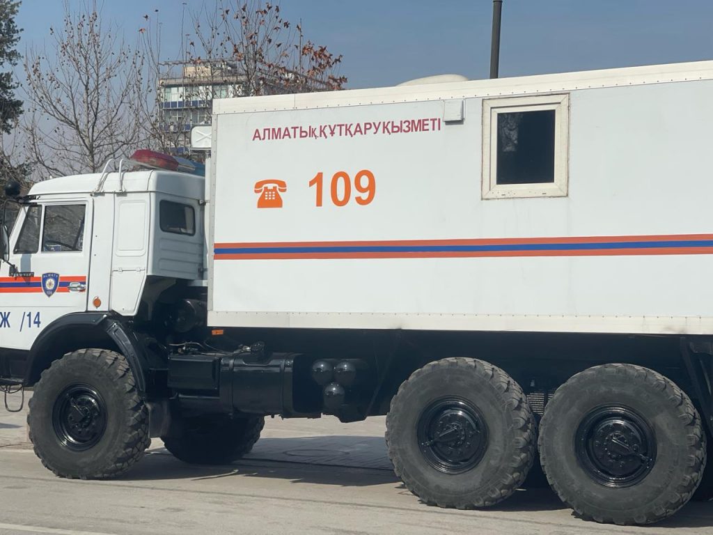 В ДЧС Алматинской области работает оперативный штаб в связи с землетрясением