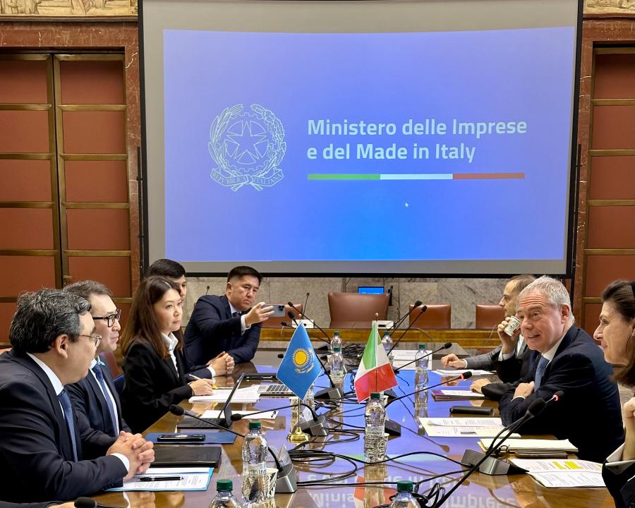«Made in Kazakhstan with Italy»: перспективы совместного производства товаров