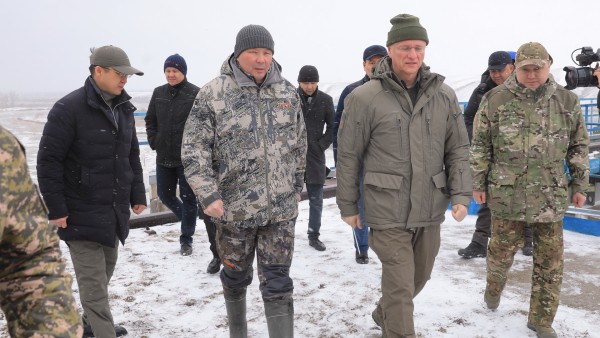 Первый вице-премьер Роман Скляр ознакомился с паводковой ситуацией в Актюбинской области и координацией проводимых работ 