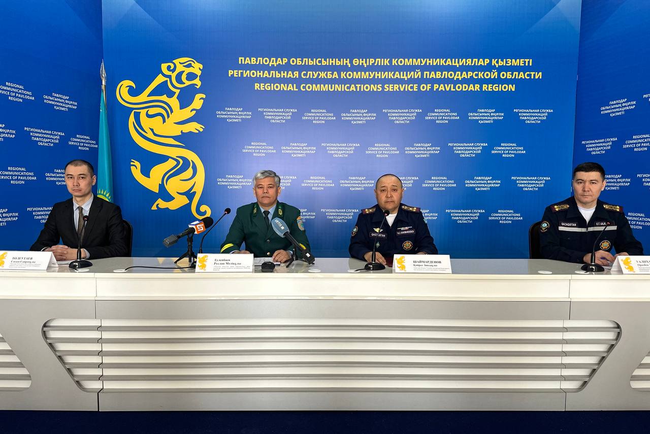 Сотрудники ДЧС Павлодарской области провели брифинг по подготовке к пожароопасному периоду