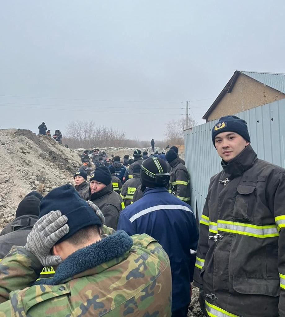 Пожарный–спасатель Алишер Какенов: просто выполняю свой долг!