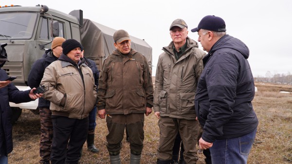 Села с высокой угрозой подтопления проинспектировал первый вице-премьер Роман Скляр