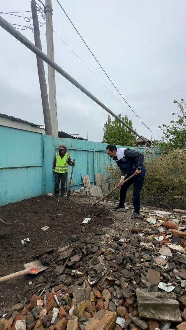 «Өнегелі ұрпақ»: в Алматы оказана помощь маломобильным гражданам и одиноко проживающим пенсионерам