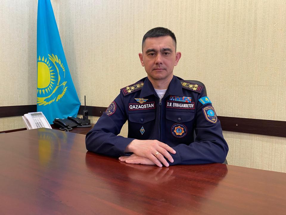 Назначен новый начальник ДЧС Костанайской области