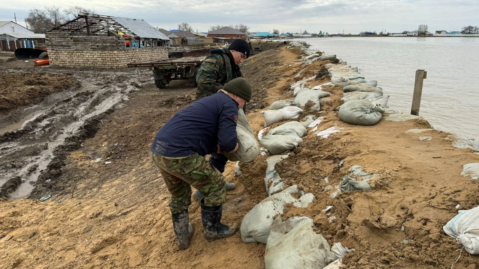 Паводковая ситуация в Атырауской области