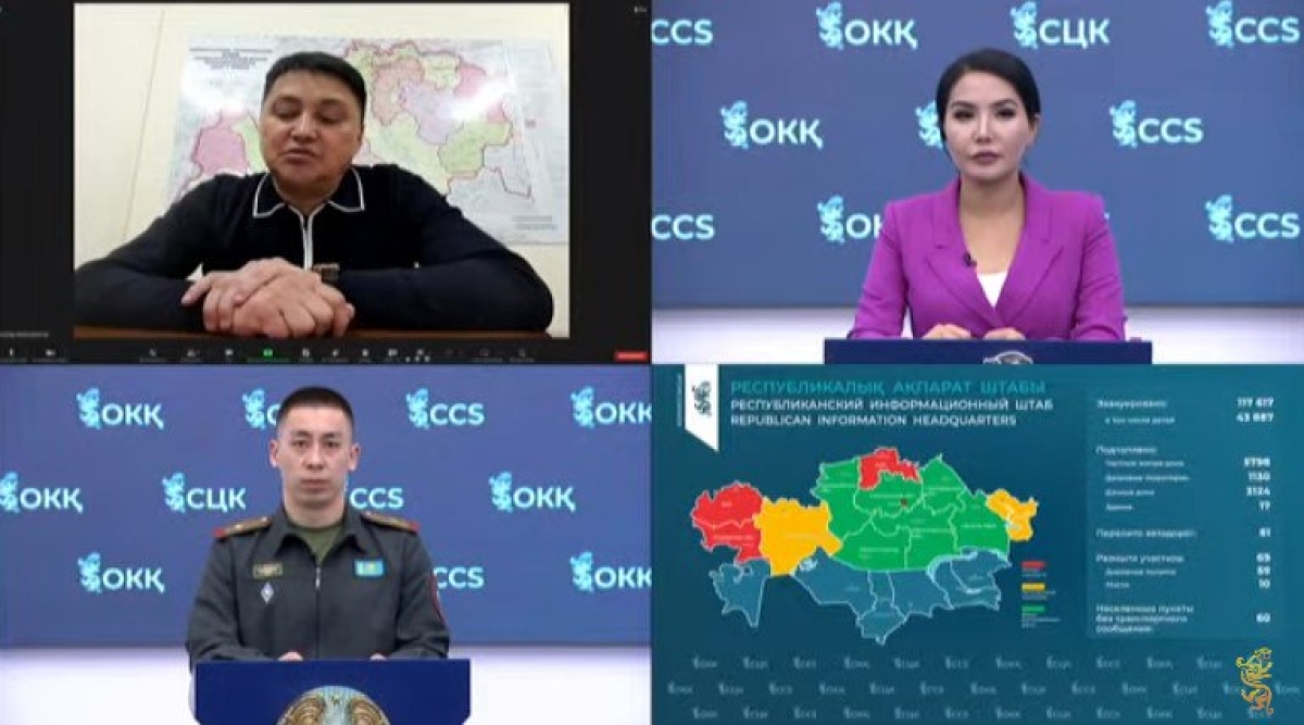 В населенных пунктах вдоль р.Жайык ведутся работы по защите от паводков