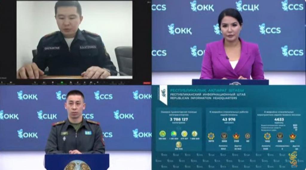В Иргизском районе Актюбинской области продолжаются берегоукрепительные работы