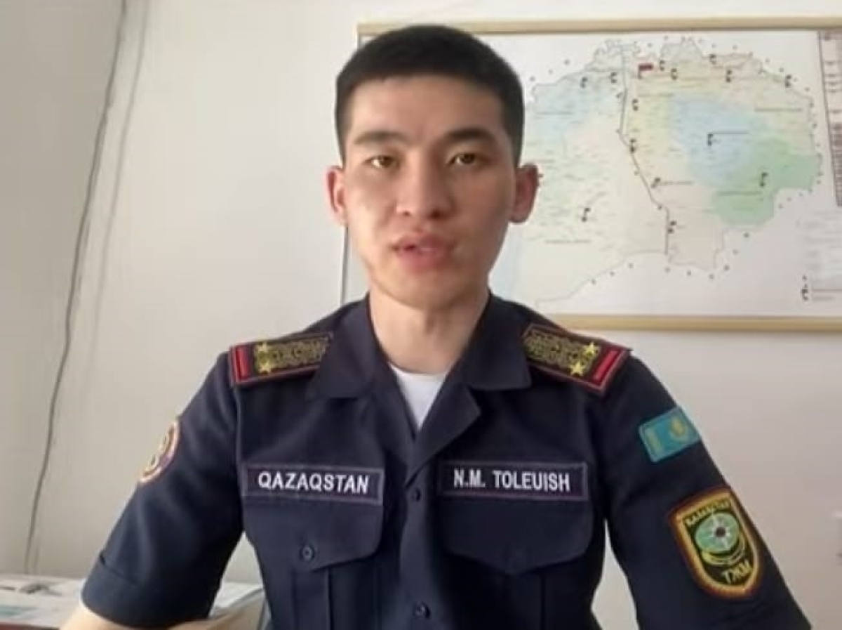 Уровень реки Жайык снизился