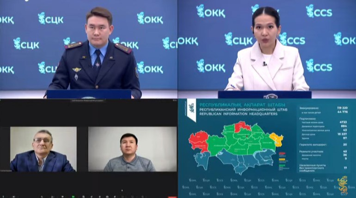Часть сил МЧС, ранее направленных в СКО, возвращаются на места постоянной дислокации