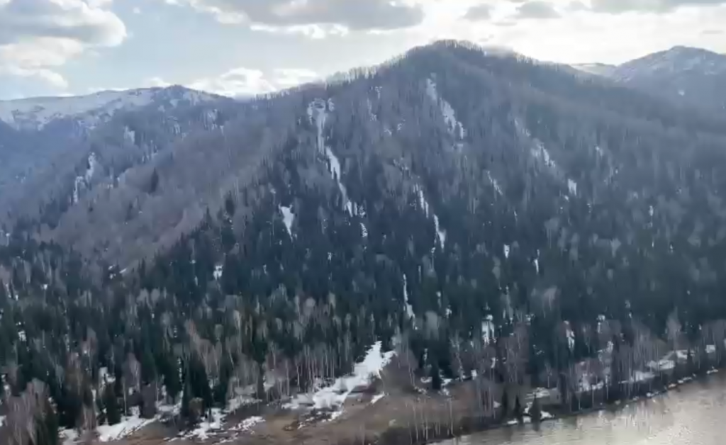 Аровизуальный осмотр горных районов Восточно-Казахстанской области