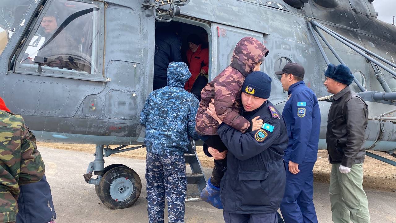 Паводковая обстановка в Буландынском районе Акмолинской области