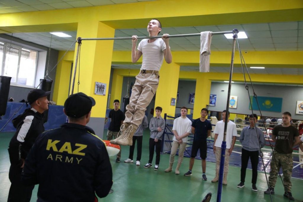 Гран-при в отборе на международный сбор молодежи «Айбын» завоевала команда «Жас десантшылар»